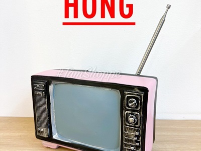 Mô hình ti vi cổ điển cao 12cm (chưa tính cần) MHVT-TV-01