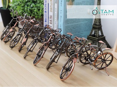 Mô hình xe đạp sắt Vintage MHX-XD-01