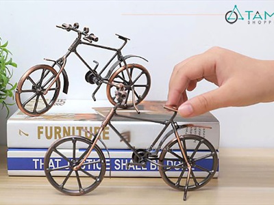 Mô hình xe đạp sắt Vintage MHX-XD-01