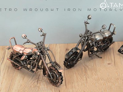 Mô hình xe moto bánh xích dây xoắn hầm hố MHX-MOTO-02
