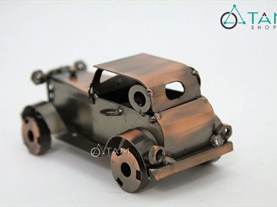 Mô hình xe ô tô sắt nắp ca-pô dài MHX-OTO-02
