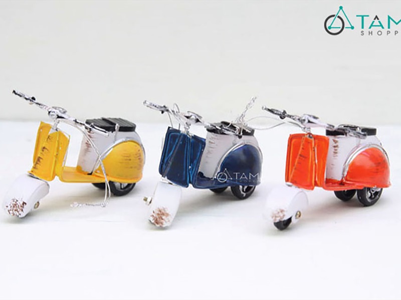 Mô hình xe Vespa sắt mini MHX-VESPA-01
