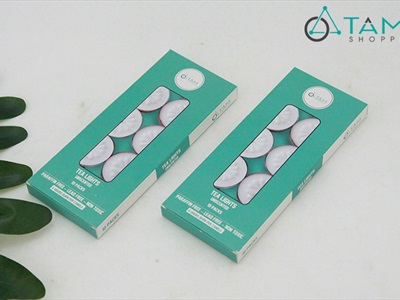 Nến Tealight cháy 4h không khói không mùi NEN-TEALIGHT-01