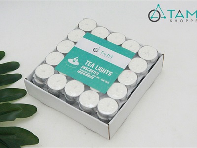 Nến Tealight cháy 4h không khói không mùi NEN-TEALIGHT-01