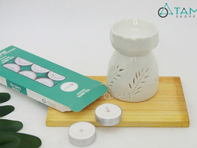 Nến Tealight cháy 4h không khói không mùi NEN-TEALIGHT-01