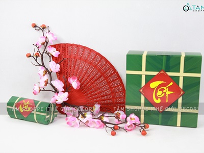 Set 05 cành mai đào bonsai D27cm cùng loại CANHHOA-01