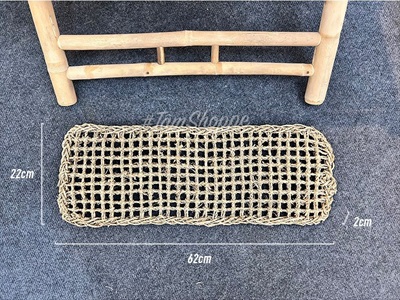 Thảm chùi chân massage bằng cói chữ nhật THCHCH-01