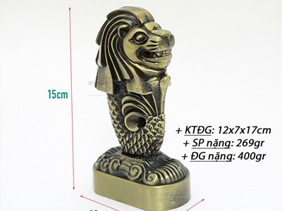 Tượng nhân sư Merlion biểu tượng Singapore MHKQTG-MERLION-01