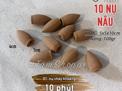 Set 10 nụ trầm hương Việt Nam