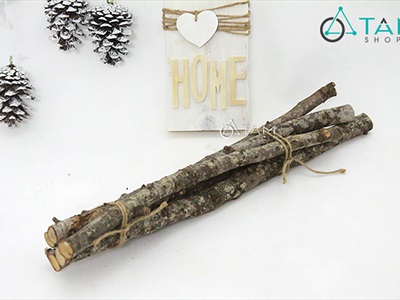 Bó 5 cành cây củi khô tự nhiên dài 40cm [Ngẫu nhiên - ĐK1-3cm] CAYCUI-03