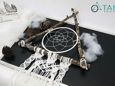 Bó 5 cành cây củi khô tự nhiên dài 40cm [Ngẫu nhiên - ĐK1-3cm] CAYCUI-03