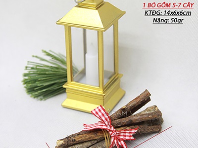 Bó củi mini thắt nơ xinh xắn [ĐK~1cm/ 5-7que] CAYCUI-05