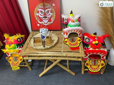Hộp gỗ đựng 1 bánh Trung thu 5 kiểu hoạ tiết (nhận khắc Logo) HOP-GO-01