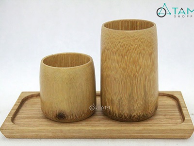 Ly gỗ tre tự nhiên LYTACH-01