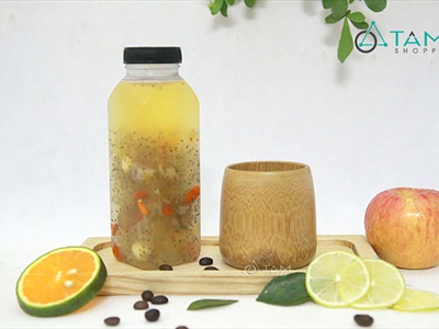 Ly gỗ tre tự nhiên LYTACH-01