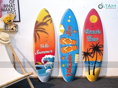 Ván lướt sóng trang trí chủ đề Vitamin Sea cao 150cm VLS-03