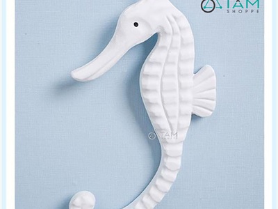 Dây treo cá ngựa xương gỗ dài [Thủ công - Giả cổ] DTR-BIEN-09