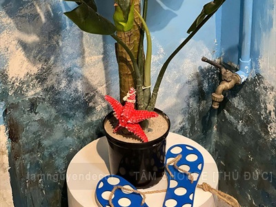 Decor góc tường nhỏ 