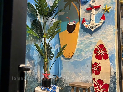 Decor góc tường nhỏ 