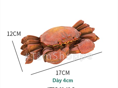 Gạt tàn thuốc hình con cua độc đáo [Nắp rời - 4 màu chọn] GATTAN-01