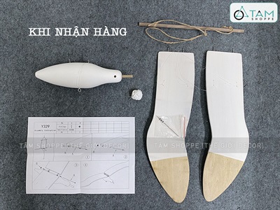 Mô hình chim hải âu gỗ tự vỗ cánh bay [Dễ lắp - hiệu ứng đẹp] TCV-HAIAU-01