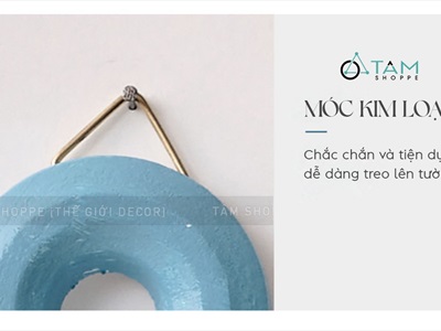 Mỏ neo trang trí chủ đề biển dài 32,5cm [Thủ công - Nhiều kiểu] MONEO-03