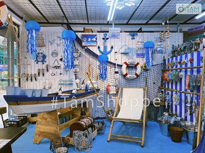 Phao cứu sinh decor chữ welcome kiểu color [3 kiểu - nhiều size] PHAOCUUSINH-02