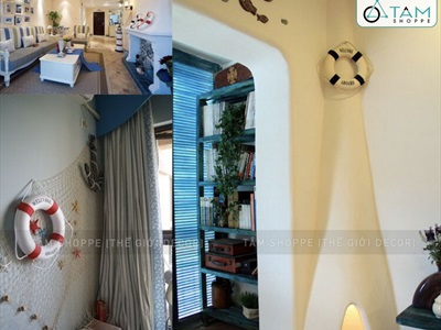 Phao cứu sinh decor chữ welcome kiểu đơn giản [2 màu - 5 size] PHAOCUUSINH-01