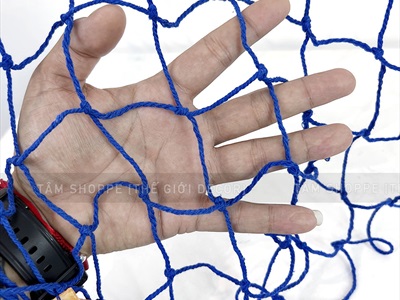 Tấm lưới đánh cá trang trí chủ đề biển [Đính vỏ sò - Nhiều cỡ] LUOICA-01