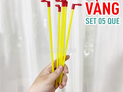 Set 05 que nhựa cầm lồng đèn QUECAM-01