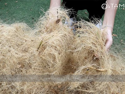 Bã bố xơ dừa ép gọn dạng thô bịch 200gr PKHM-XODUA-01