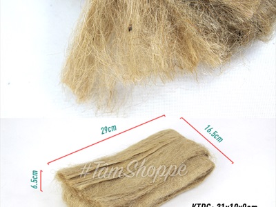 Bã bố xơ dừa ép gọn dạng thô bịch 200gr PKHM-XODUA-01