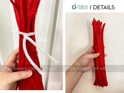 Bó 50-100 dây kẽm nhung làm handmade hàng đẹp PKHM-KEM-02