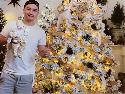 Hàng rào đế tròn che gốc cây thông Noel [Nhựa giả mây cao cấp] HANGRAO-02
