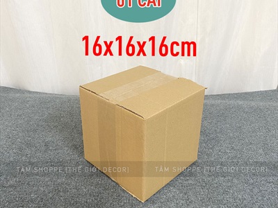 Hộp giấy carton làm hộp quà giáng sinh [Cứng cáp - nhiều cỡ] HOPGIAY-01