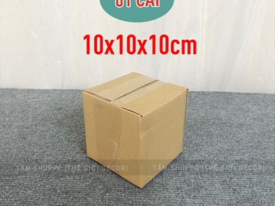 Hộp giấy carton làm hộp quà giáng sinh [Cứng cáp - nhiều cỡ] HOPGIAY-01