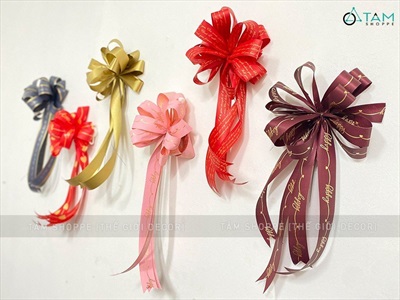 Nơ tú cầu 12 cánh ĐK15 - D35cm PK-NO-02
