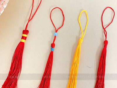 Set 05 chùm dây tua rua chỉ xịn cùng loại PK-TUARUA-02