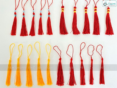 Set 05 chùm dây tua rua chỉ xịn cùng loại PK-TUARUA-02