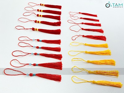 Set 05 chùm dây tua rua chỉ xịn cùng loại PK-TUARUA-02