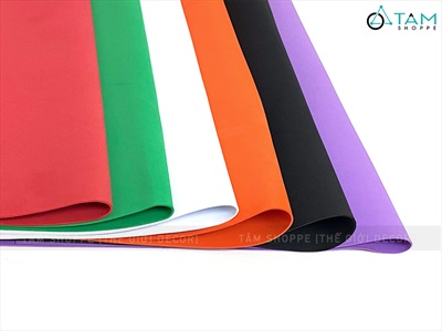 Tấm mút xốp bitis 2ly làm đồ thủ công 50x80cm PKHM-MUT-01