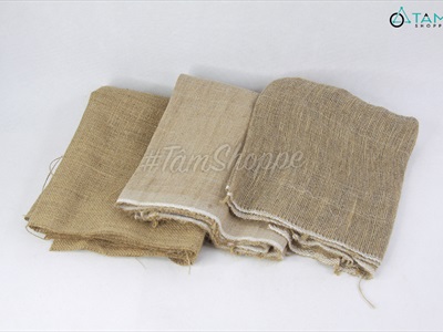 Vải bố decor Vintage khổ 60cm (bán theo 1 mét tới) PK-VAI-04