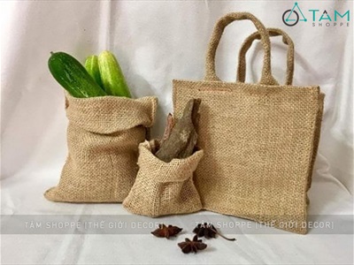 Vải bố decor Vintage khổ 60cm (bán theo 1 mét tới) PK-VAI-04