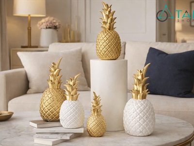 Mô hình trái thơm trang trí để bàn [Sang xịn/ 3 size] TRAITHOM-01