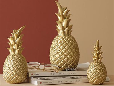 Mô hình trái thơm trang trí để bàn [Sang xịn/ 3 size] TRAITHOM-01