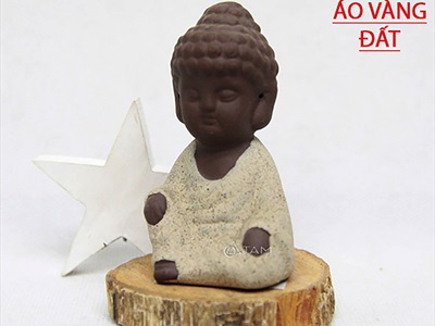 Tượng Phật nhỏ để bàn [Cao 7.5cm/ 2 màu] TUONGPHAT-05