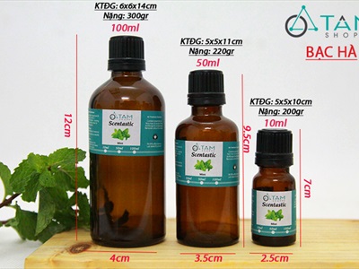 Tinh dầu bạc hà nguyên chất 100% SCENTASTIC