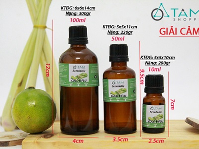 Tinh dầu giải cảm nguyên chất Cold & Flu Scentastic