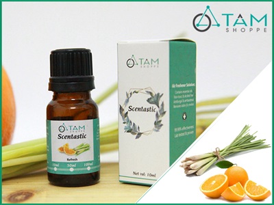 Tinh dầu Sả Cam nguyên chất Refresh Scentastic