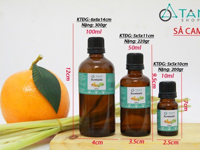Tinh dầu Sả Cam nguyên chất Refresh Scentastic